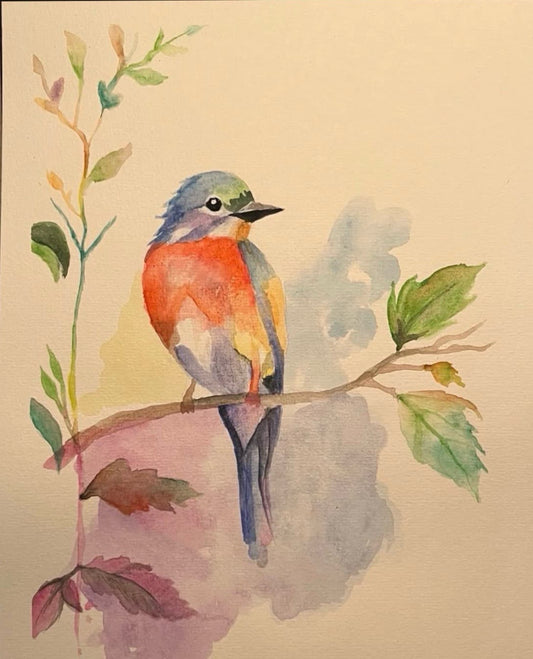 Watercolor Bird